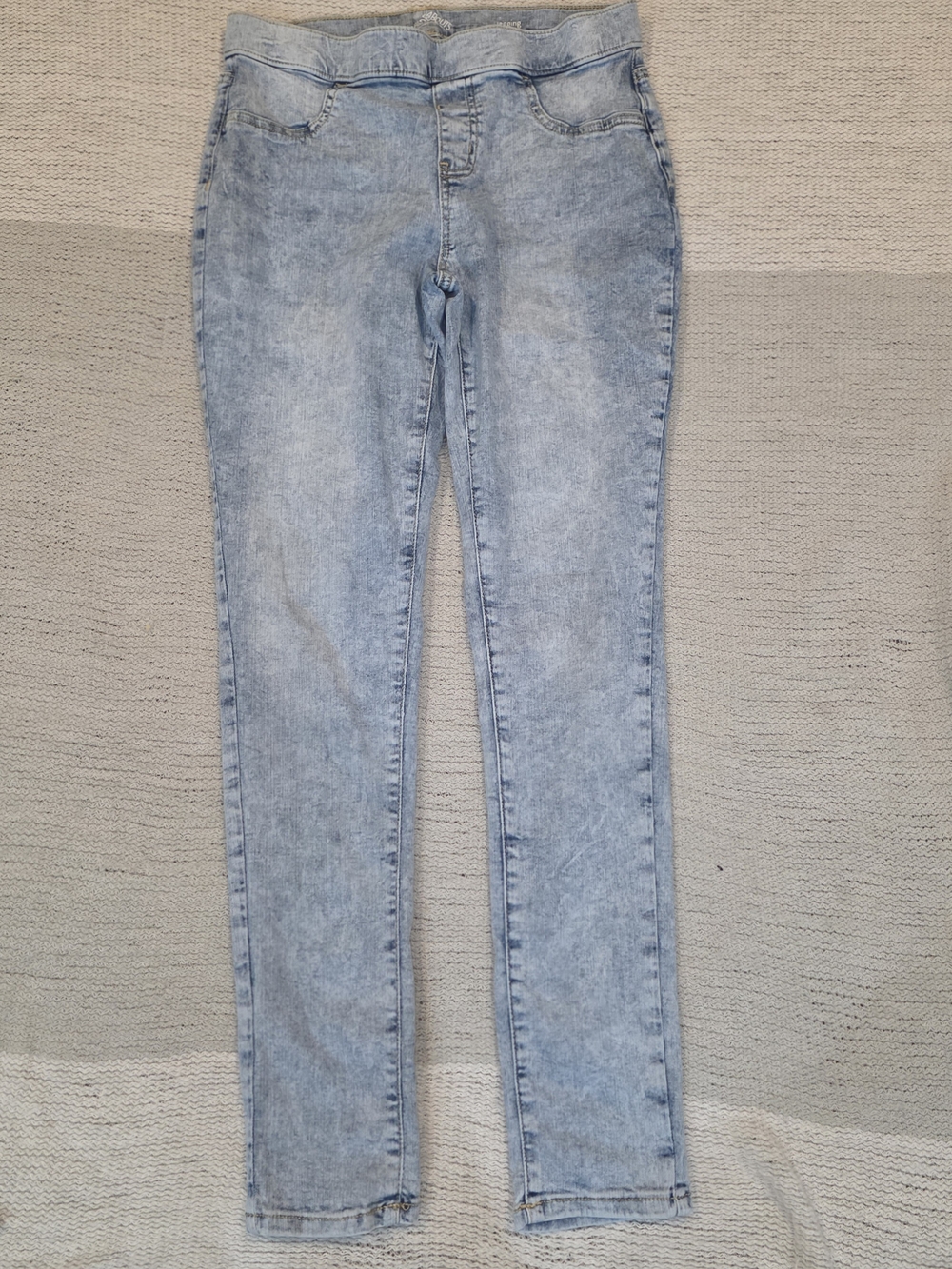 Stone Wash Girls Jeggings - Classic Slim Fit--Size 16